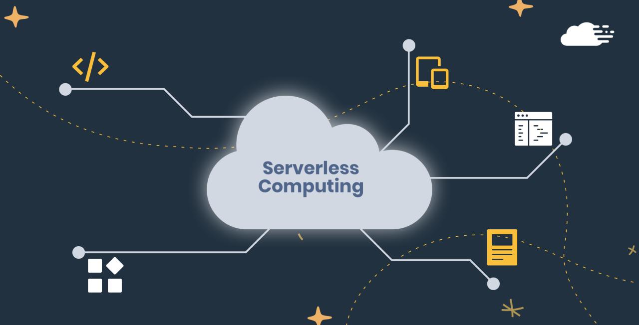 Serverless computing